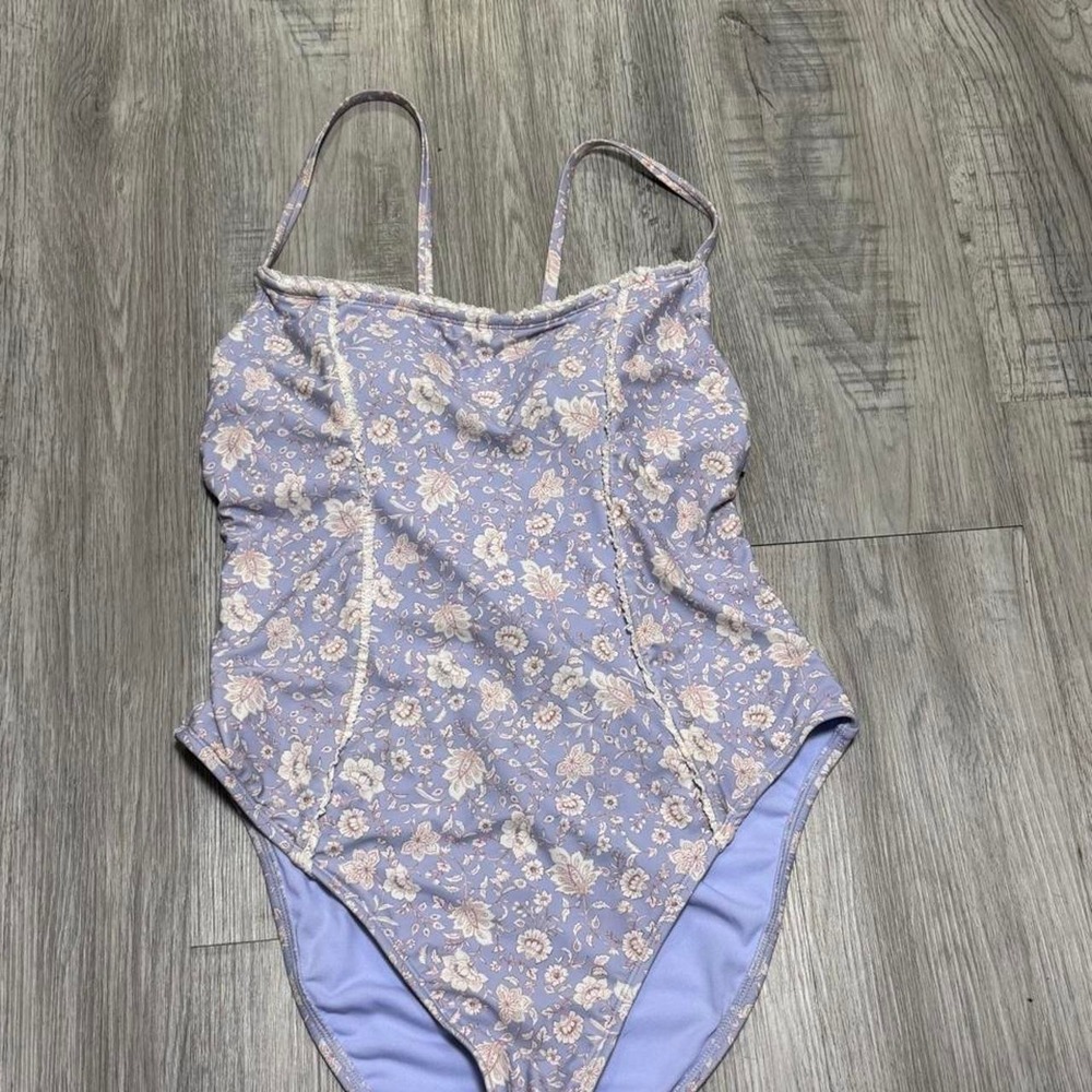 Shade & Shore One Piece Swimsuit Women Size L
